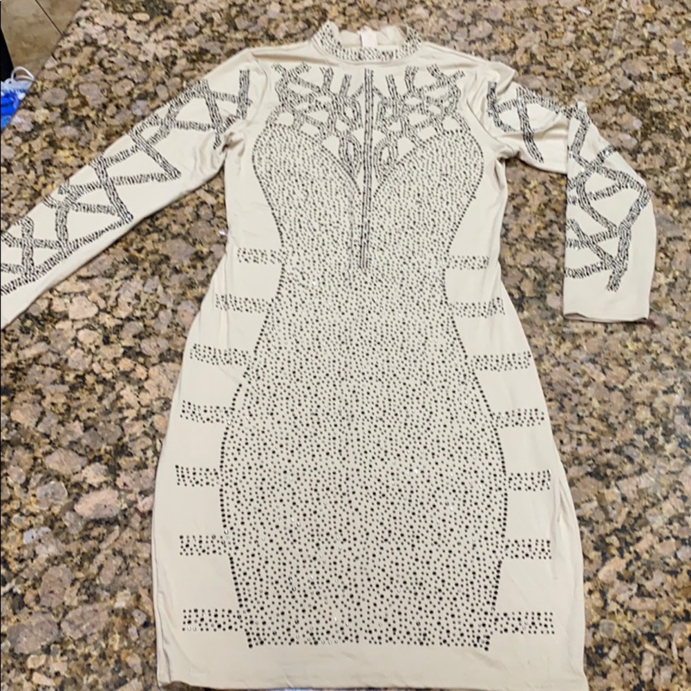 Nude dress